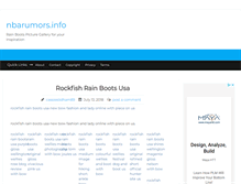 Tablet Screenshot of nbarumors.info